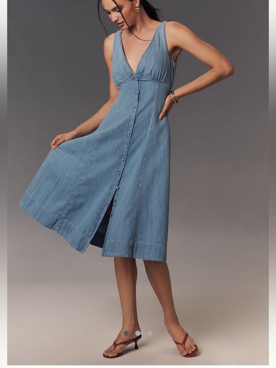 Reformation Dresses & Skirts - NWT Reformation • Sebsatien Denim Midi Dress